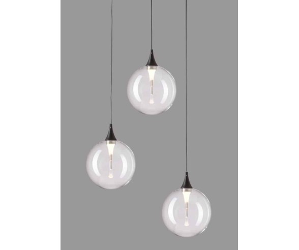 Illuminati Lighting 3-light Bolla Suspension