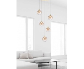 Illuminati Lighting 5-light Bolla Suspension 2