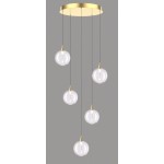 Illuminati Lighting 5-light Bolla Suspension