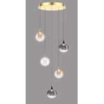 Illuminati Lighting 5-flammige Bolla-Pendelleuchte