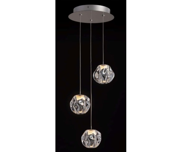 Illuminati Lighting Circular Suspension Ciottolo