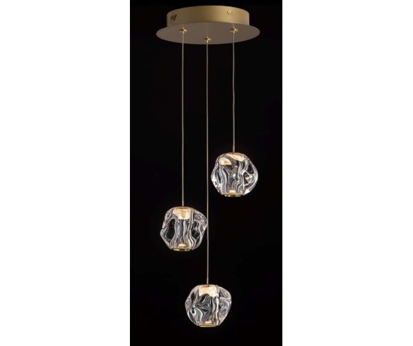 Illuminati Lighting Circular Suspension Ciottolo