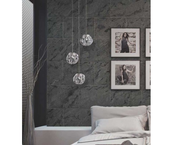 Illuminati Lighting Circular Suspension Ciottolo