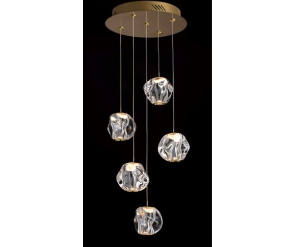 Illuminati Lighting Circular Suspension Ciottolo
