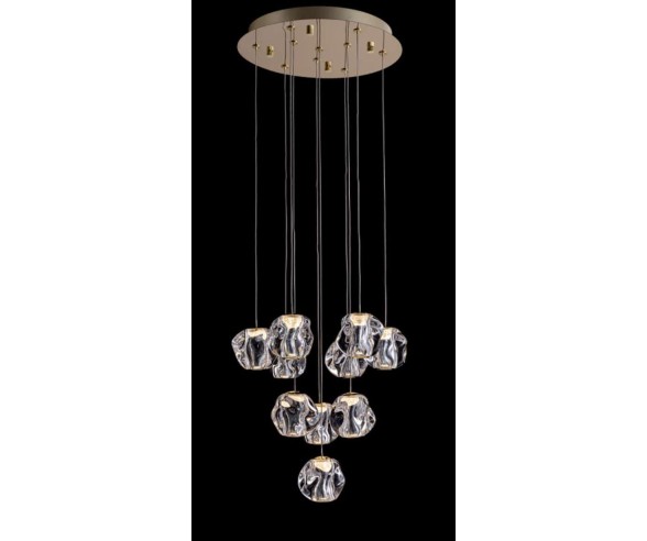 Illuminati Lighting Circular Suspension Ciottolo