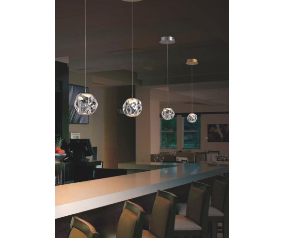 Illuminati Lighting Circular Suspension Ciottolo