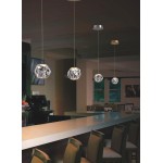 Illuminati Lighting Sospensione circolare Ciottolo