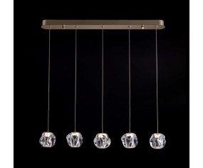 Illuminati Lighting Rectangular Suspension Ciottolo