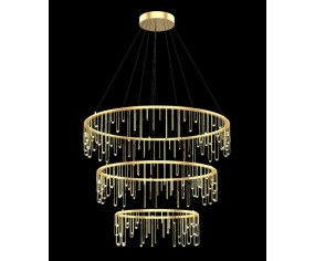 Illuminati Lighting Sospensione 3 livelli Scintilla