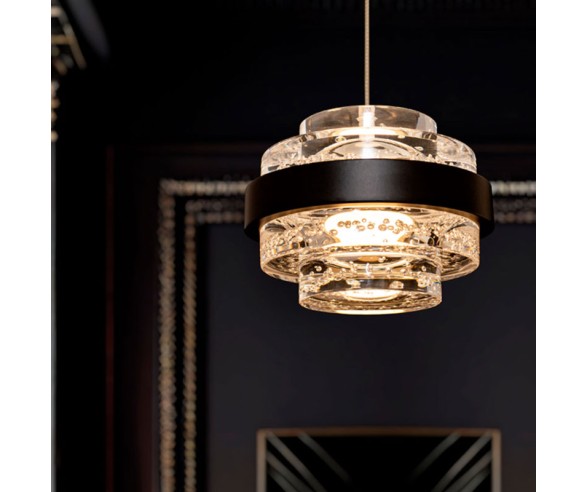 Illuminati Lighting Geo 5-flammige lineare Pendelleuchte