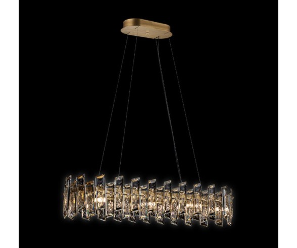 Illuminati Lighting Sospensione ovale Arcadia