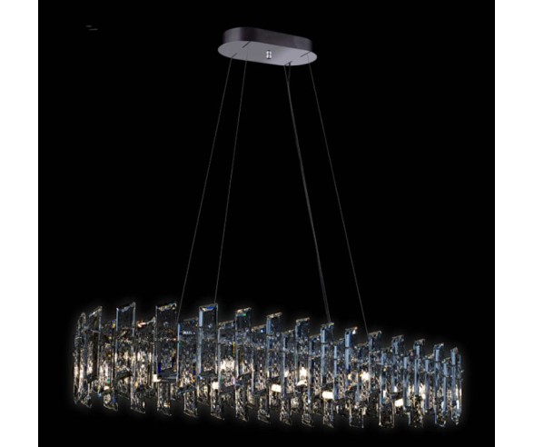 Illuminati Lighting Sospensione ovale Arcadia