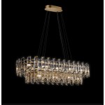 Illuminati Lighting Arcadia 2-stufige ovale Pendelleuchte