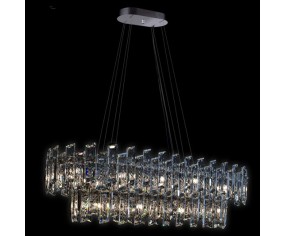 Illuminati Lighting Arcadia 2-stufige ovale Pendelleuchte 2