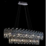 Illuminati Lighting Arcadia 2-Tier Oval Suspension