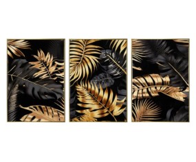 3 Piece Floral Wall Art