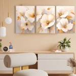 Quadro da parete RF/1083T3 Tris floreale