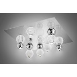 Illuminati Lighting Brillante quadratische Deckenleuchte