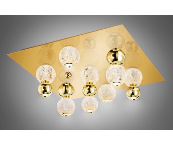 Illuminati Lighting Brillante quadratische Deckenleuchte