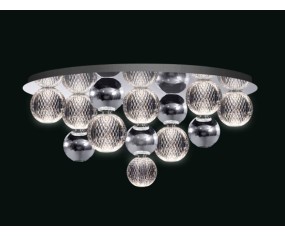 Illuminati Lighting Plafoniera rotonda Brillante