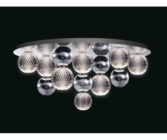 Illuminati Lighting Runde Deckenleuchte Brillante