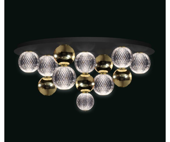 Illuminati Lighting Runde Deckenleuchte Brillante