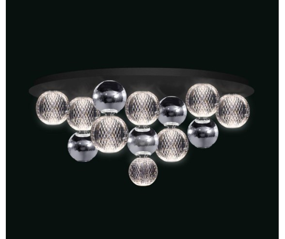 Illuminati Lighting Runde Deckenleuchte Brillante