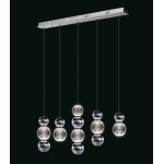 Illuminati Lighting Sospensione lineare Brillante