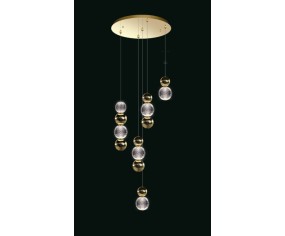 Illuminati Lighting Brillante Circular Suspension