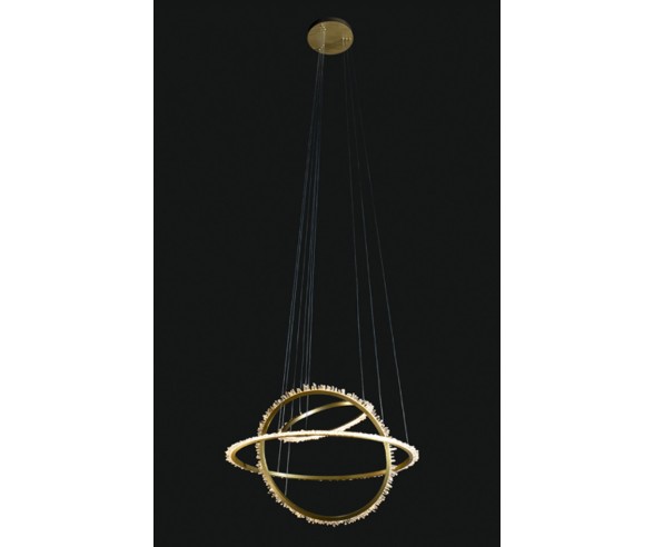 Illuminati Lighting 3-Kreis Halo Pendelleuchte