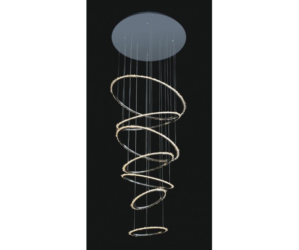 Illuminati Lighting 7-Circle Halo Suspension