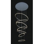 Illuminati Lighting 7-Kreis-Halo-Pendelleuchte