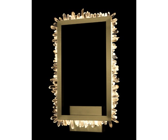 Rechteckige Halo-Wandleuchte Illuminati Lighting