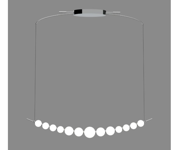 Illuminati Lighting Perla 13-flammige Pendelleuchte