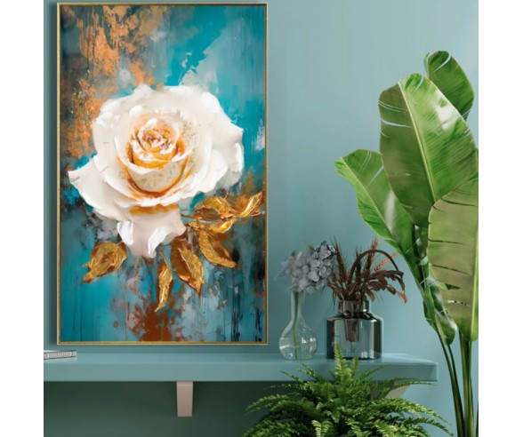 RF1069 Floral Wall Painting