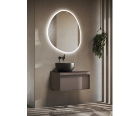 Badezimmerspiegel aus Etruska-Stein