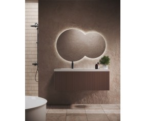ETRUSCA SPECCHIO DA BAGNO DOUBLE