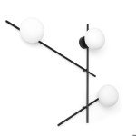 APPLIQUE MODERNO 3 LUCI ORIENTABILE MIKADO