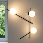 APPLIQUE MODERNO 3 LUCI ORIENTABILE MIKADO