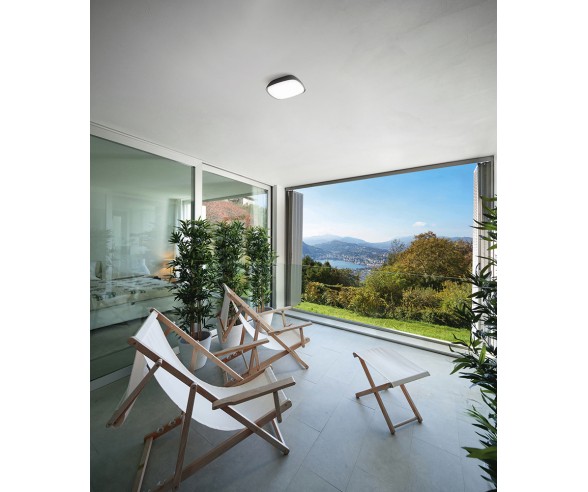 PLAFONIERA DA ESTERNO ANTRACITE 4000K