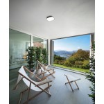 PLAFONIERA DA ESTERNO ANTRACITE 4000K