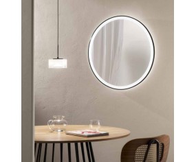Specchio rotondo Bagno con led serie Oronero