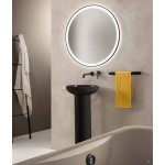 Runder Wandspiegel mit LED aus der Oronero-Serie