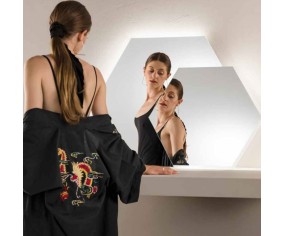 Exa LED wall-mounted bathroom mirror