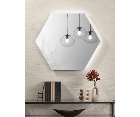 Specchio per bagno con led Exa