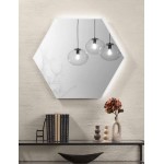 Specchio per bagno con led Exa