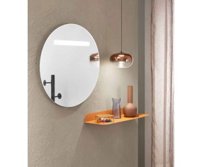 Specchio bagno rotondo modello Linea 2