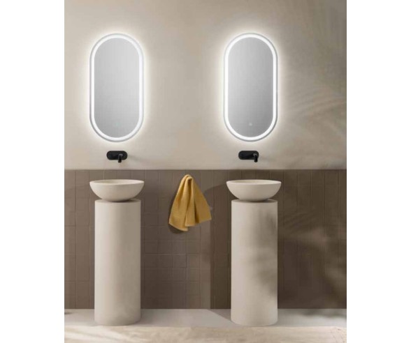 Specchio da bagno Led Queen
