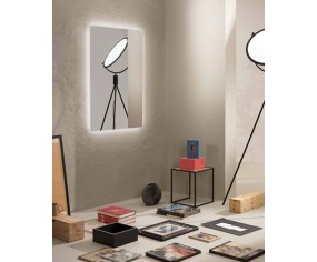 Rectangular bathroom mirror with LED Frame 2