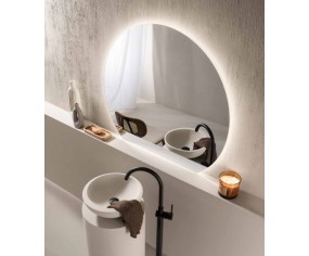 Alba LED backlit bathroom mirror